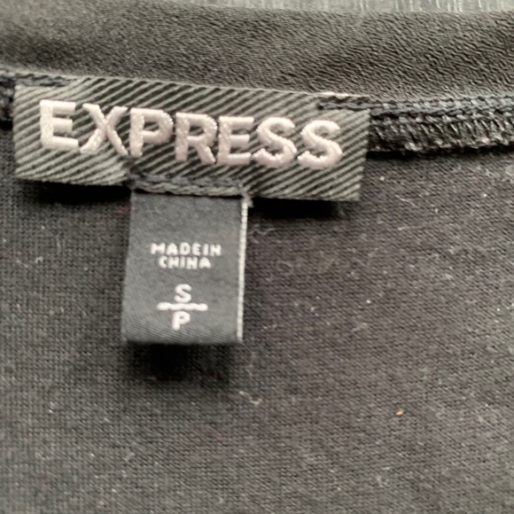 Débardeur Express à Sequins Noir – Taille XS – Neuf Sans étiquette
